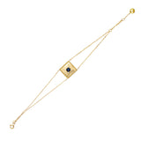 Blue Sapphire Diamond Bracelet