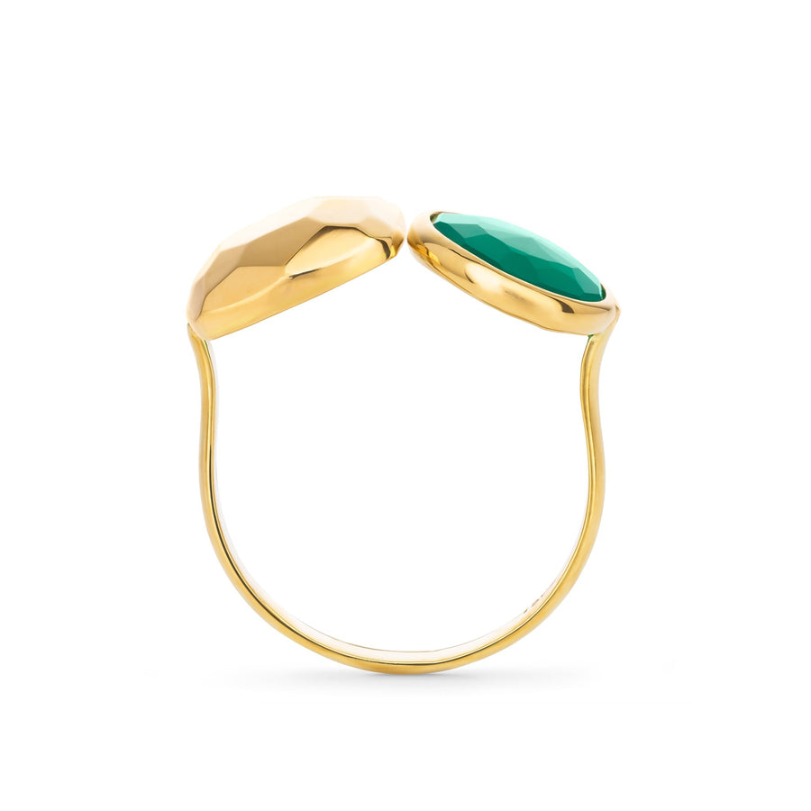 Viviana Green Onyx Ring