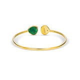 Viviana Emerald Flexible Bangle