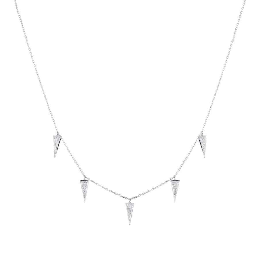 Diamond Motifs Necklace