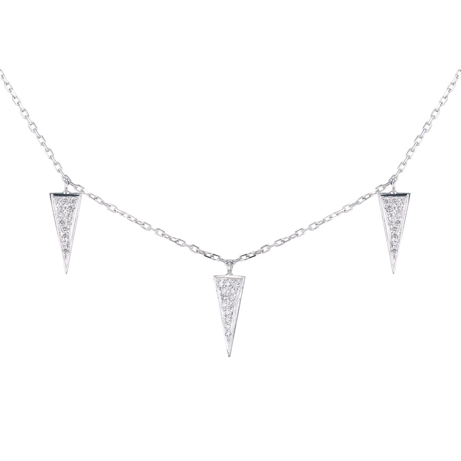 Diamond Motifs Necklace