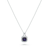 Liara Iolite Diamond Necklace